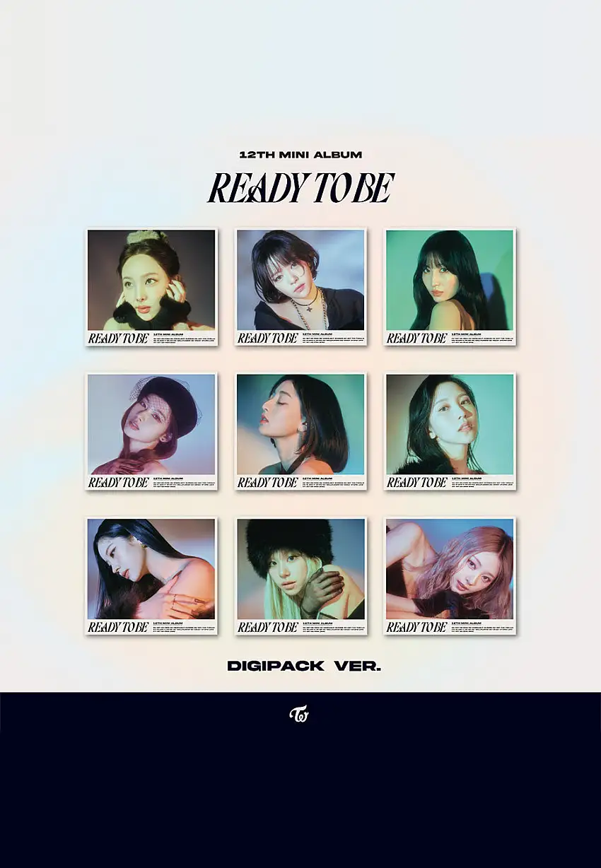 Twice - Ready To Be (Compact Version) - Digipak CD