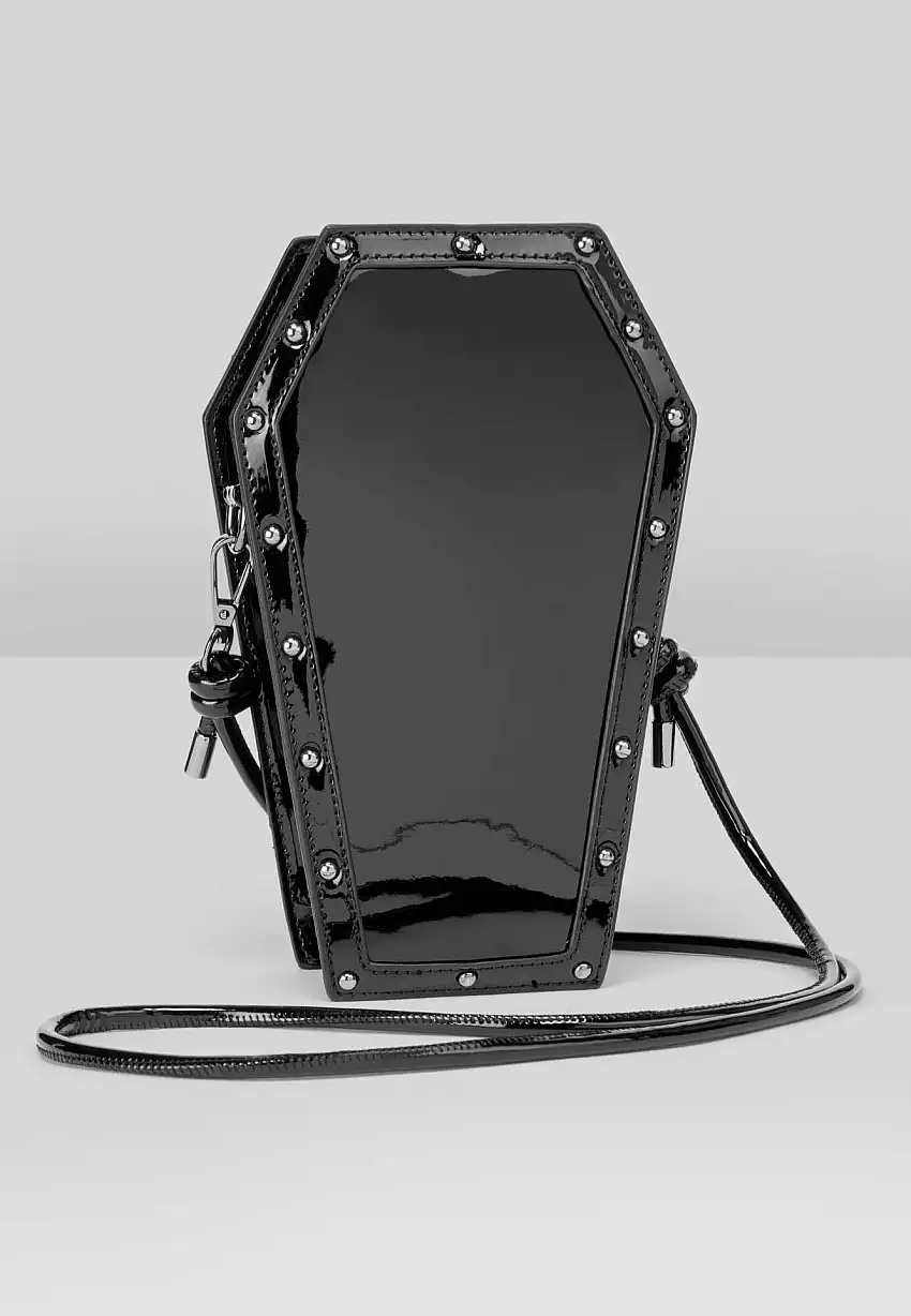 Killstar x Kihilist - Unconfirmed Coffin Crossbody Black - Borsa