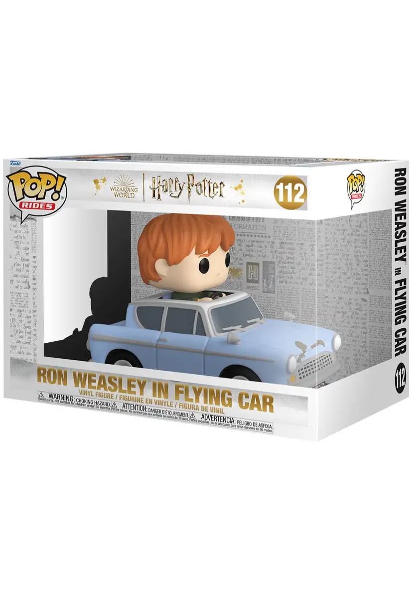 Harry Potter - Chamber of Secrets 20th: Ron w/Car POP! Deluxe - Funko Pop