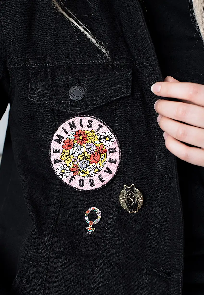 Punky Pins - Feminist Forever Iron On - Toppa