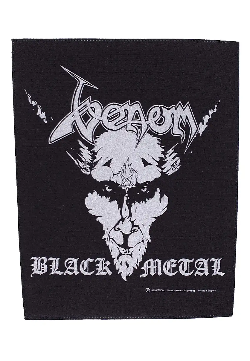 Venom - Black Metal - Backpatch
