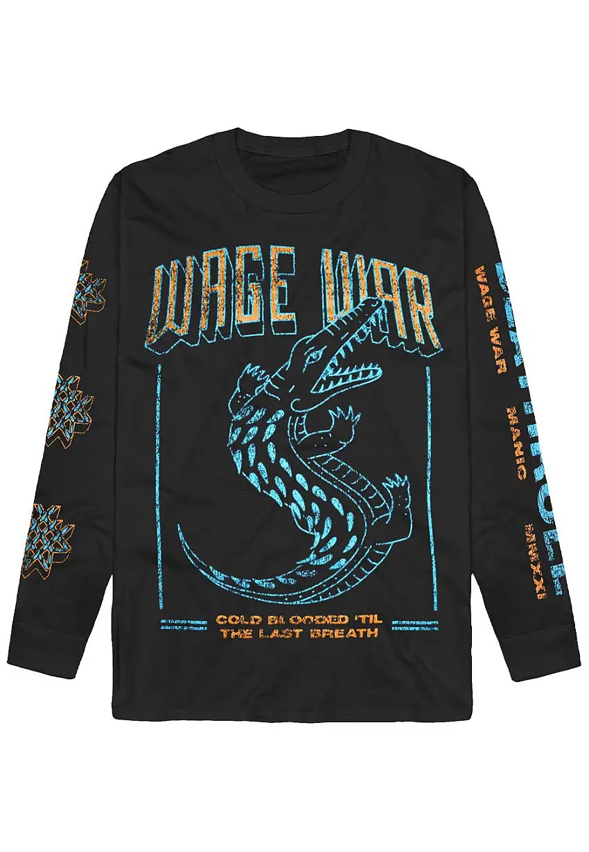 Wage War - Gator - T-Shirt a maniche lunghe