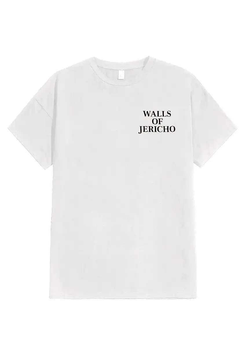 Walls Of Jericho - World Championship White - T-Shirt