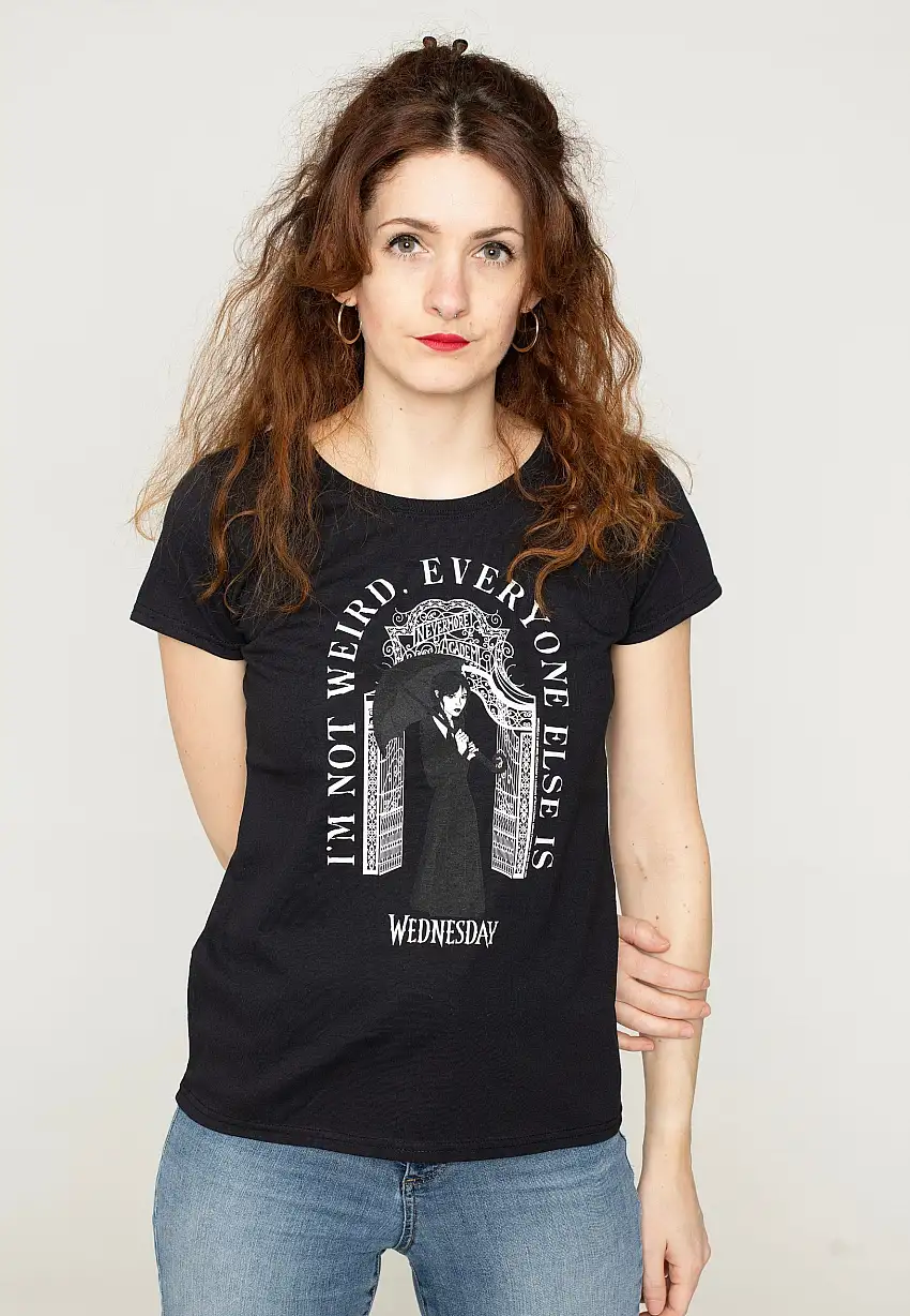 Wednesday Addams - I'm Not Weird - Girly