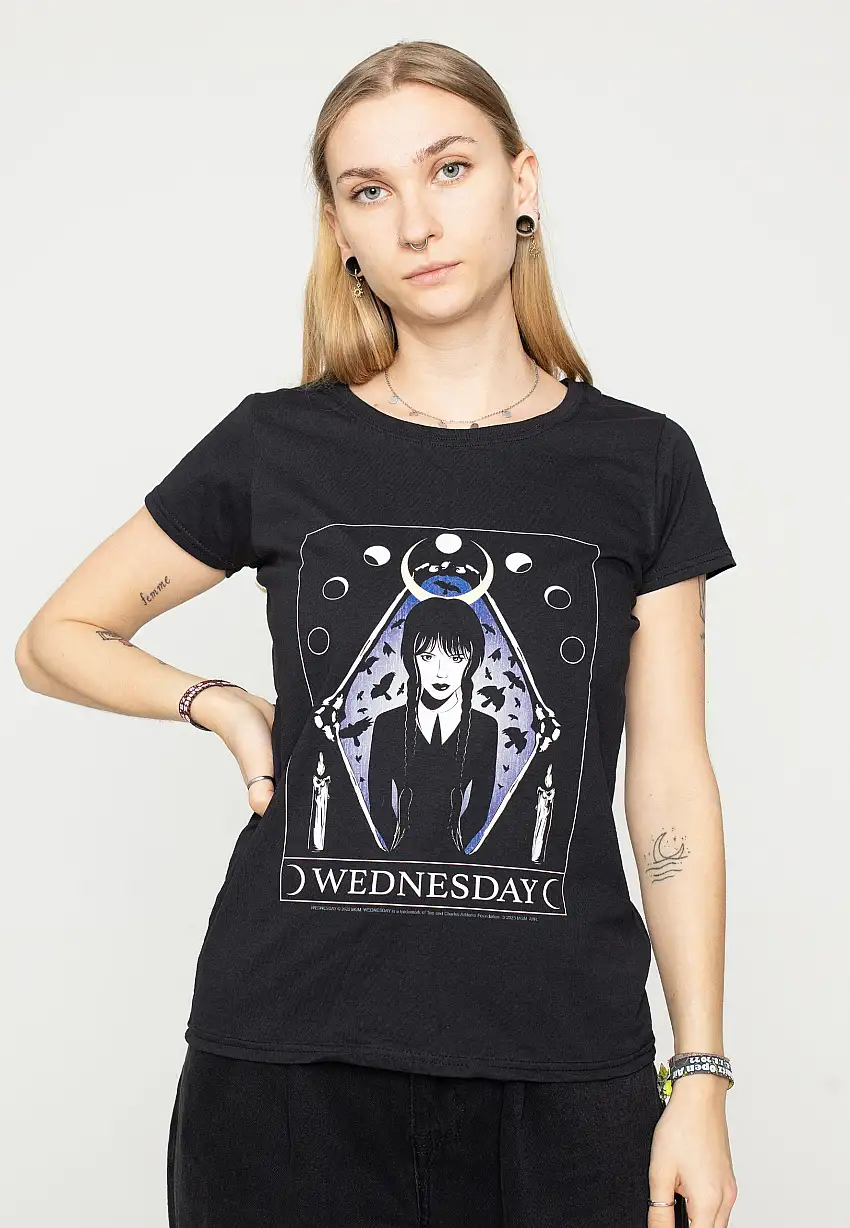 Wednesday Addams - Wednesday Moon Tarot - Girly