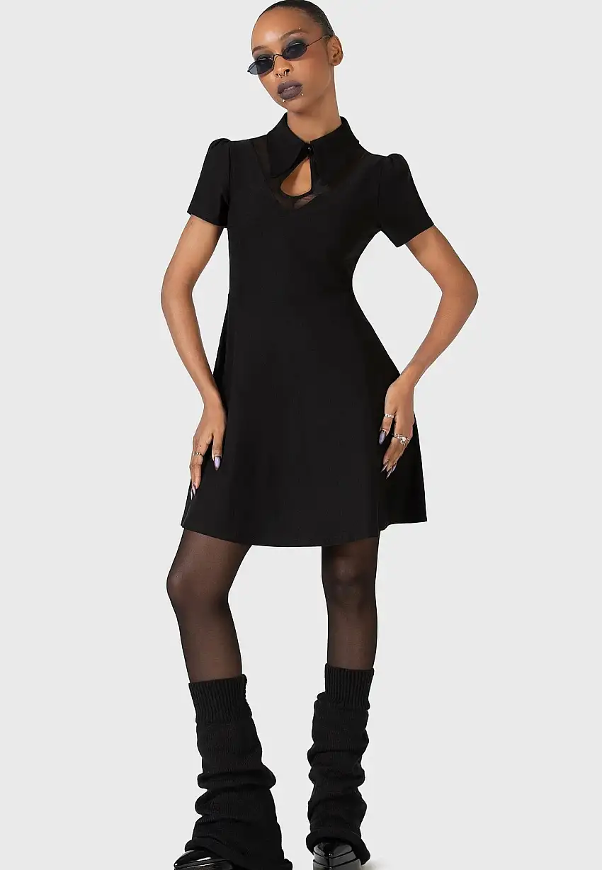 Killstar x Kihilist - Wept Inside Mini Black - Vestito