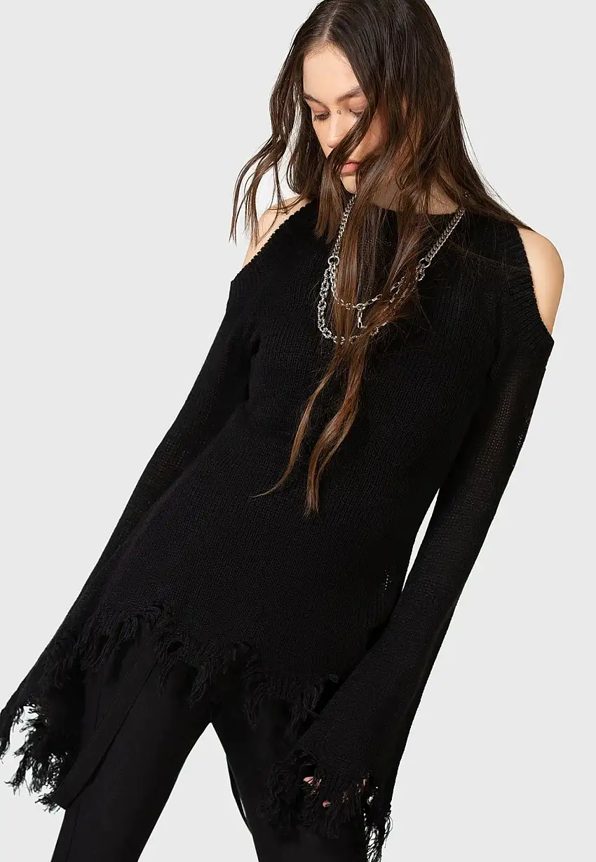 Killstar x Kihilist - Where The Others Begin Black - Pullover