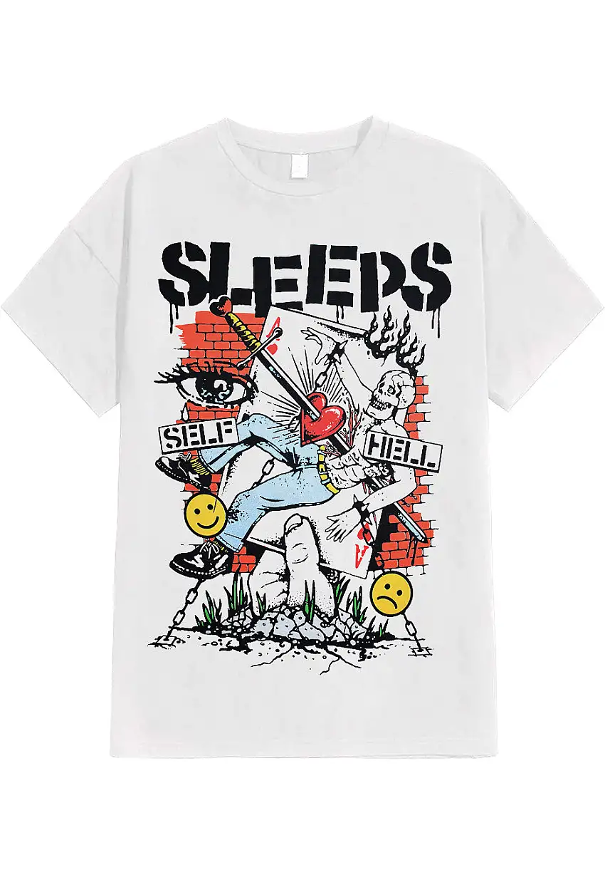 While She Sleeps - Praise The Love White - T-Shirt
