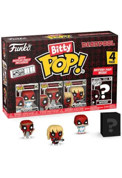 Deadpool - Dinopool Bitty POP! 4PK - Funko Pop