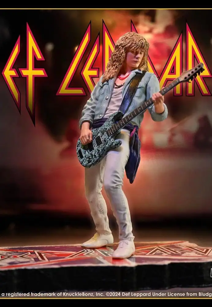 Def Leppard - Rick Savage Rock Iconz - Statua